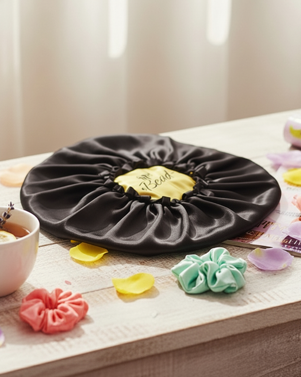 EazyBead-Z™ Black Dreamy Nights Adult Bonnet