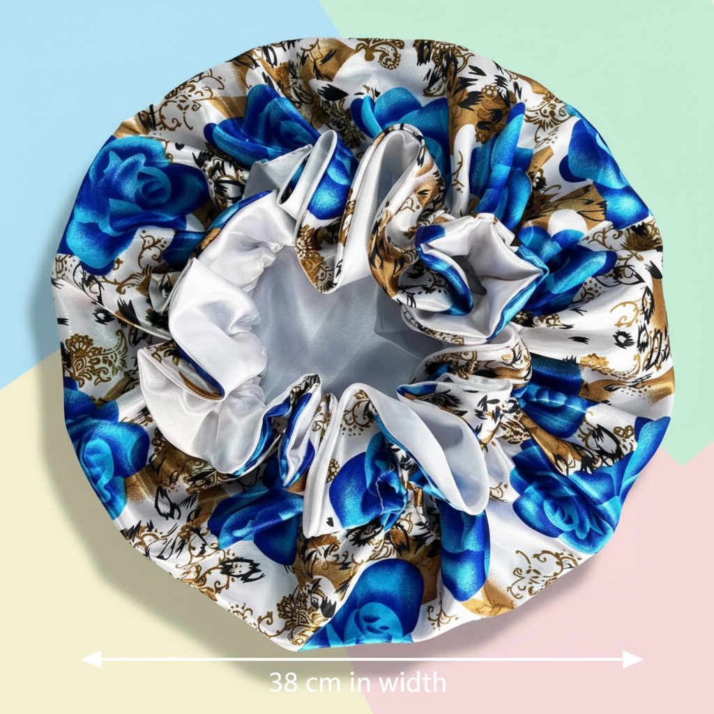 Eazybead-Z™ Blue & White Dreamy Night Adult Bonnet