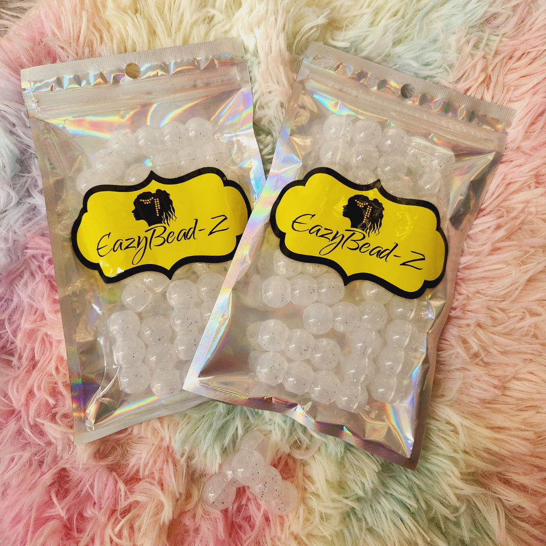 Eazybead -Z™ Clear Ice w/ Glitter 💗 Clips on in less than 10 seconds