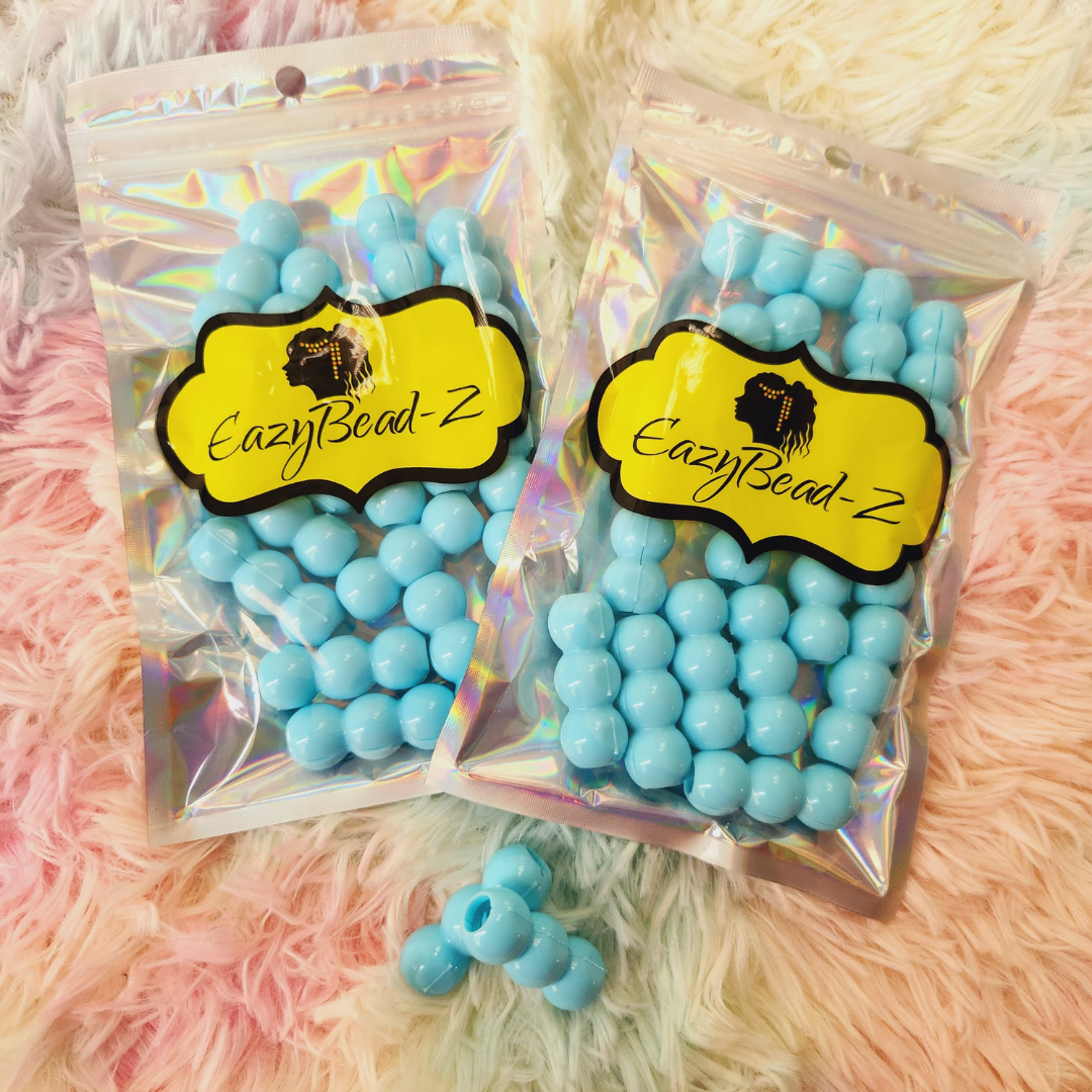 Eazybead -Z™ Cotton Candy Blue 💗  Clips on in less than 10 seconds
