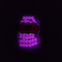 Eazybead-Z™  Pink Bubble Gum Glow In The Dark💗  Clips on in less than 10 seconds