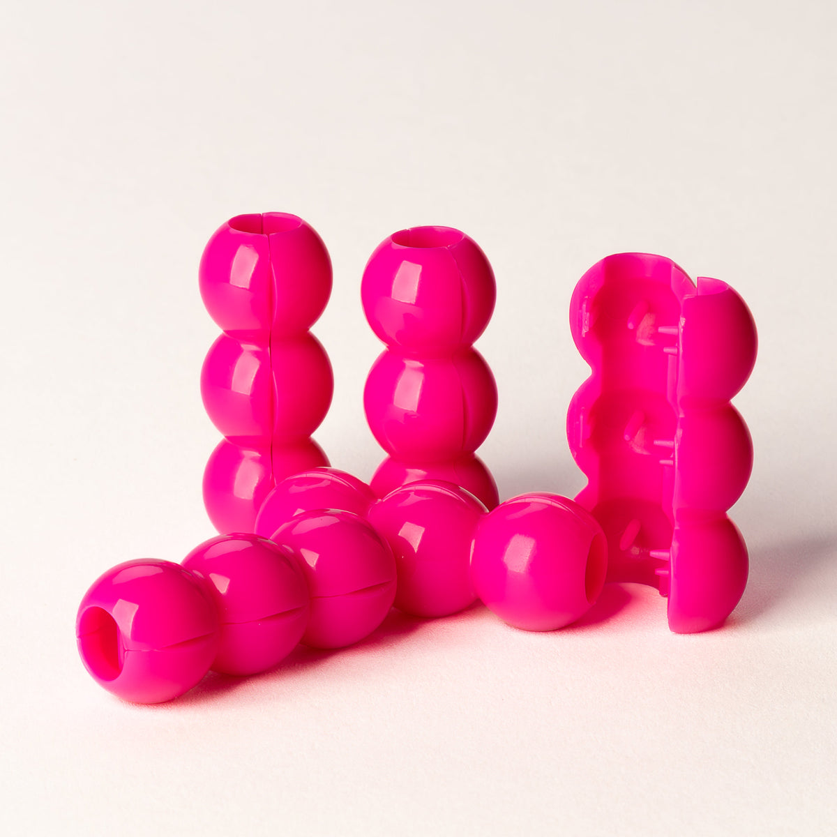 Eazybead-Z™  Pink Bubble Gum Glow In The Dark💗  Clips on in less than 10 seconds