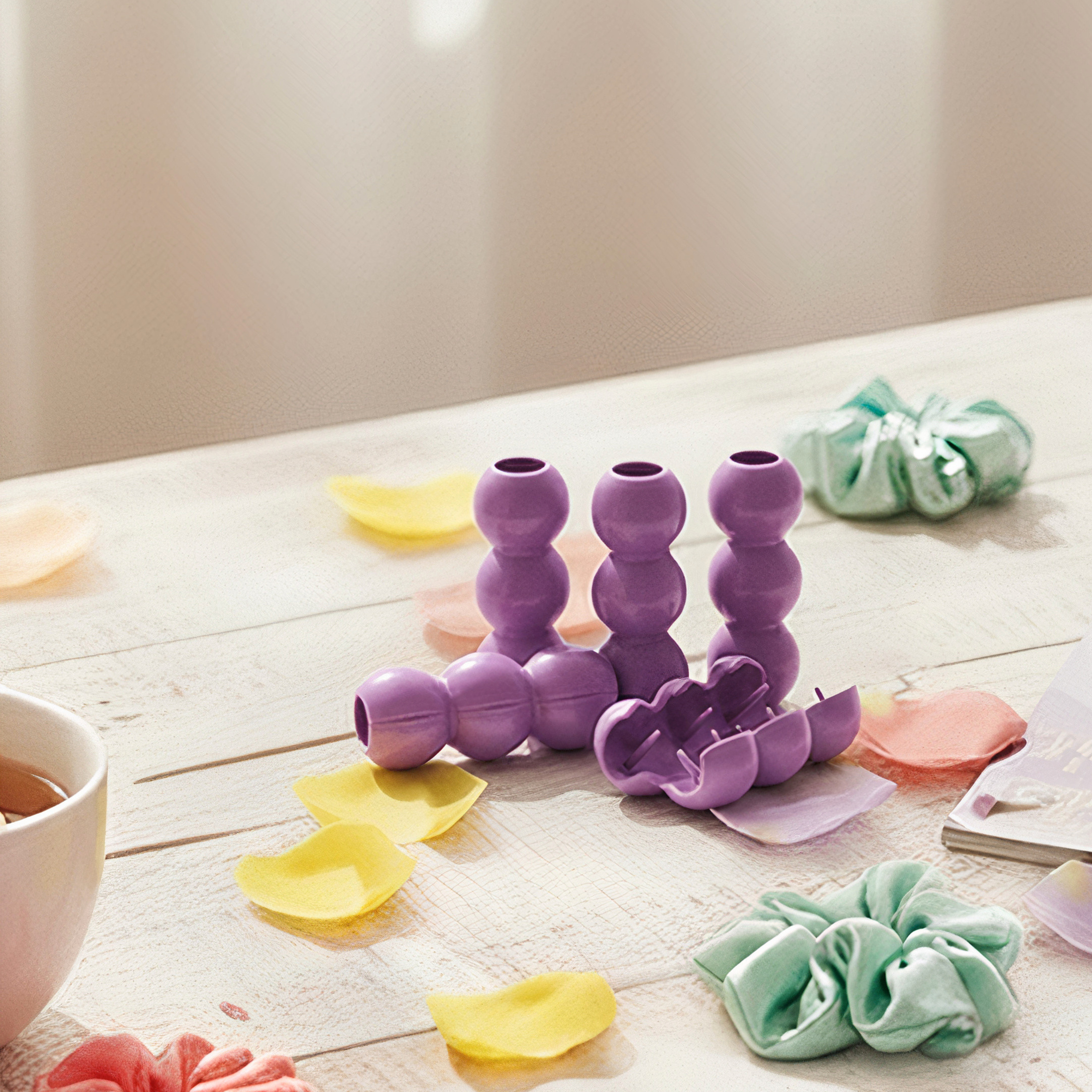 Eazybead -Z™ Kaya Purple Clips