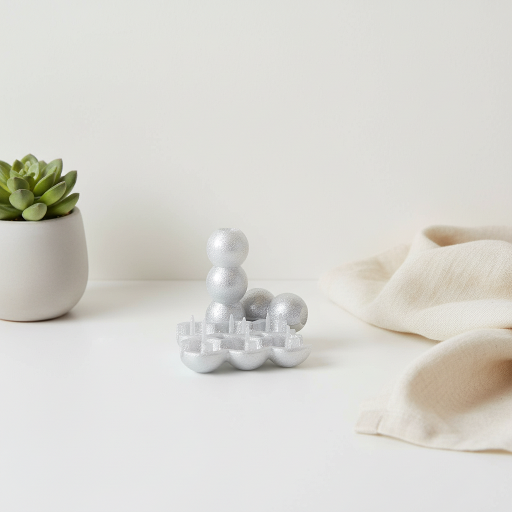 Eazybead -Z™ Silver Sorbet w/ Glitter 💗 Clips on in less than 10 seconds