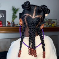 Eazybead-Z™ Wooden Hair Clips - Brown