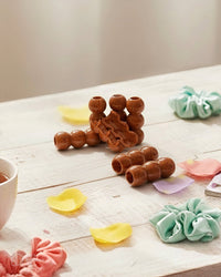 Eazybead-Z™ Wooden Hair Clips - Brown